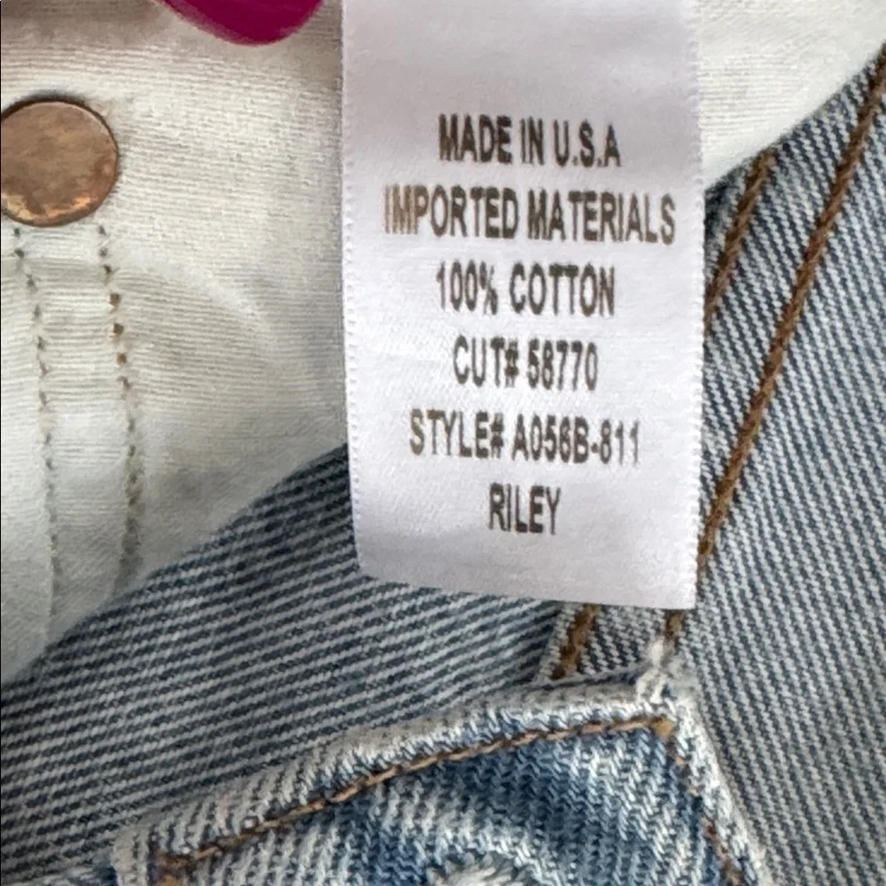 Agolde Riley Jeans Size 26 - Picture 5 of 9